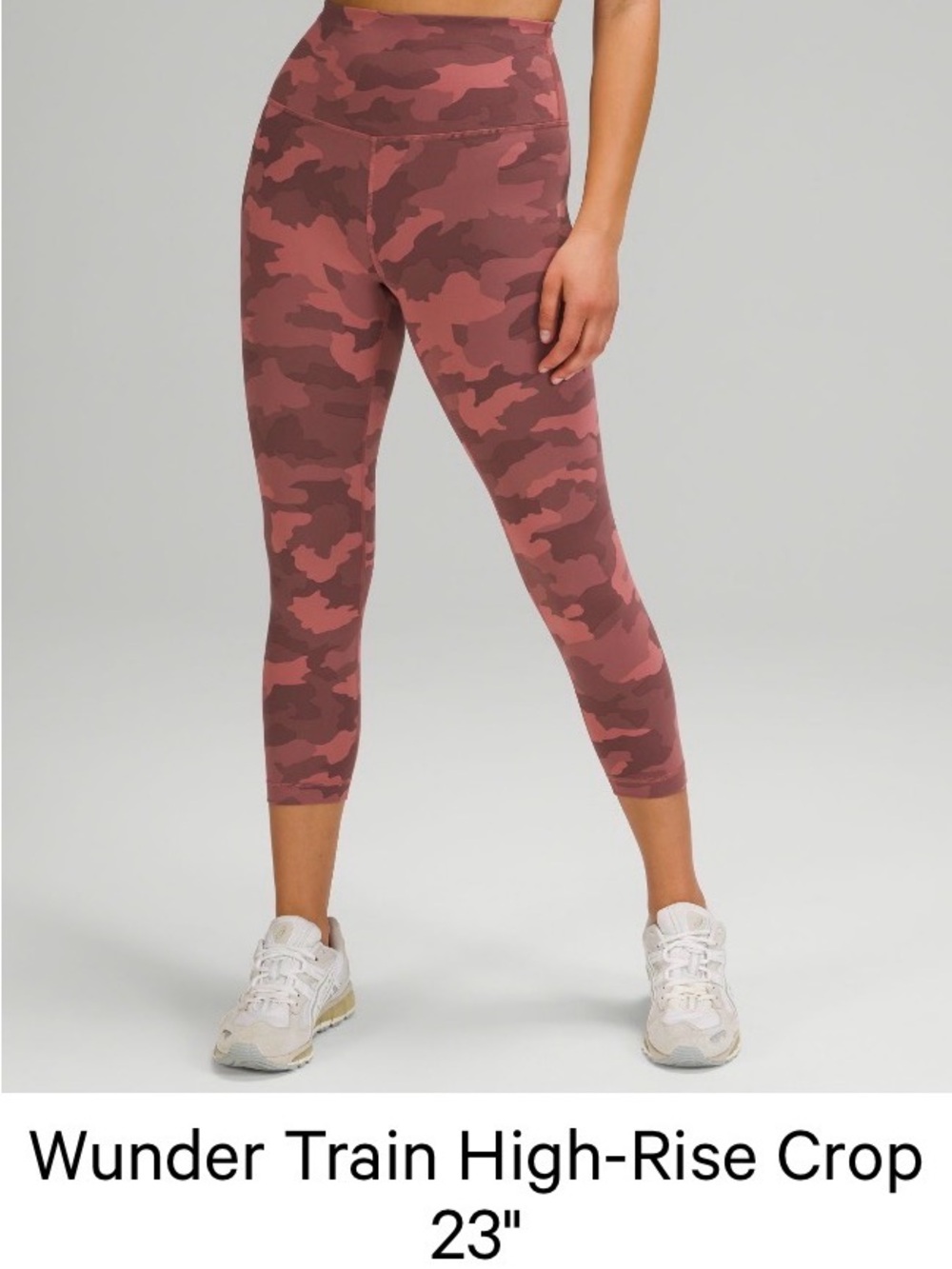 Lululemon Wonder Train Leggings 23in Size 6